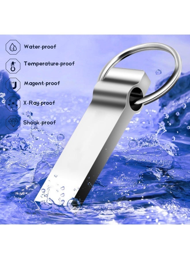 م.ا & ف'س ذاكرة فلاش USB بسعة 1 تيرابايت، عصا USB 3.0 عالية السرعة، مقاومة للماء، ذاكرة محمولة للأجهزة اللوحية/أجهزة الكمبيوتر/أجهزة الكمبيوتر المحمولة (1.0، تيرابايت) - Image 3
